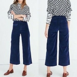 Madewell velvet pants